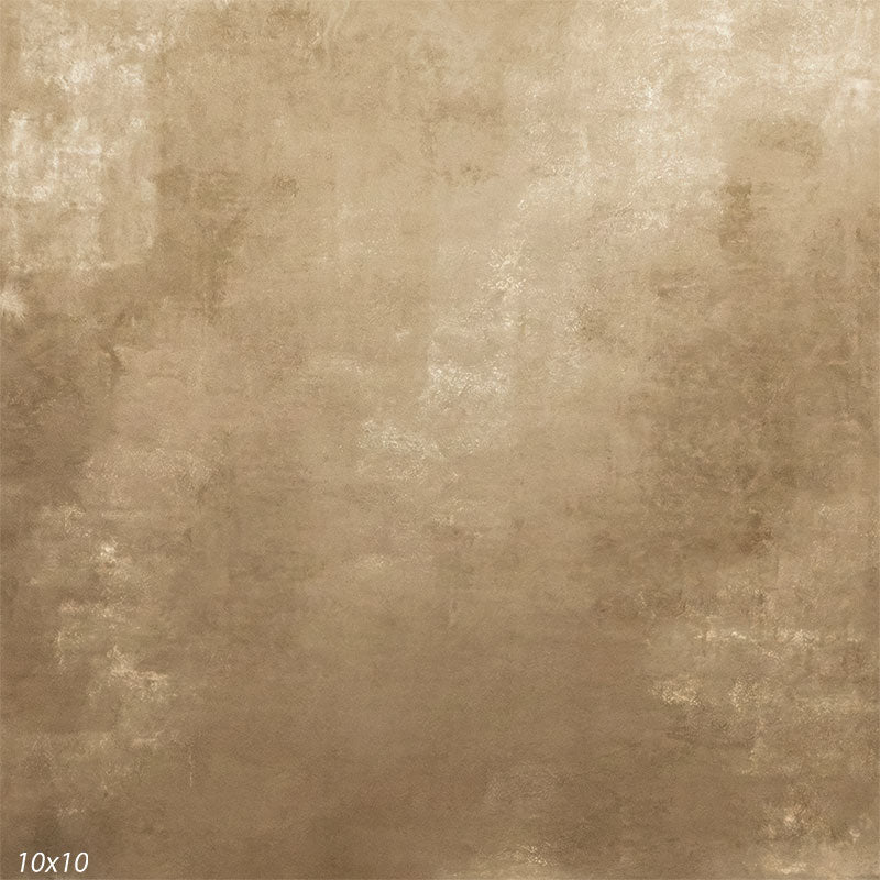 Printed light tan photography backdrop featuring a painted-style texture and gentle tonal depth.