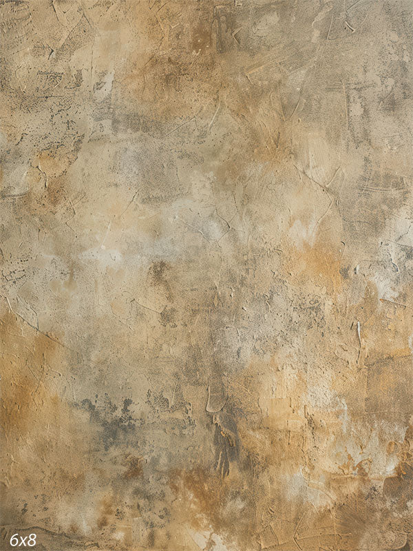 Hand-painted abstract photo background for pictures featuring textured brown and earthy tones, ideal for portrait and editorial photography