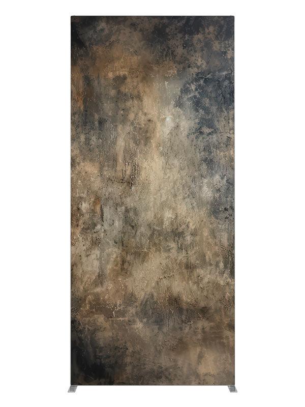 Abstract Brown Earthscape, photography backdrop panel for Denny StudioEdge silicone edge frame, 3 ft