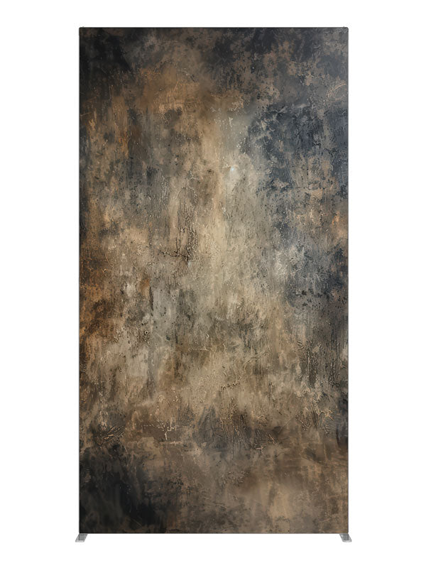 Abstract Brown Earthscape, photography backdrop panel for Denny StudioEdge silicone edge frame, 4 ft