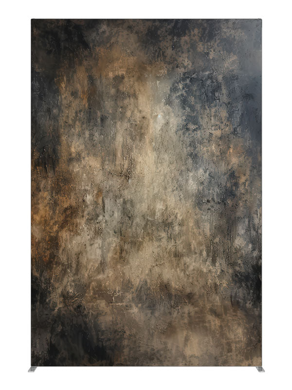 Abstract Brown Earthscape, photography backdrop panel for Denny StudioEdge silicone edge frame, 5 ft