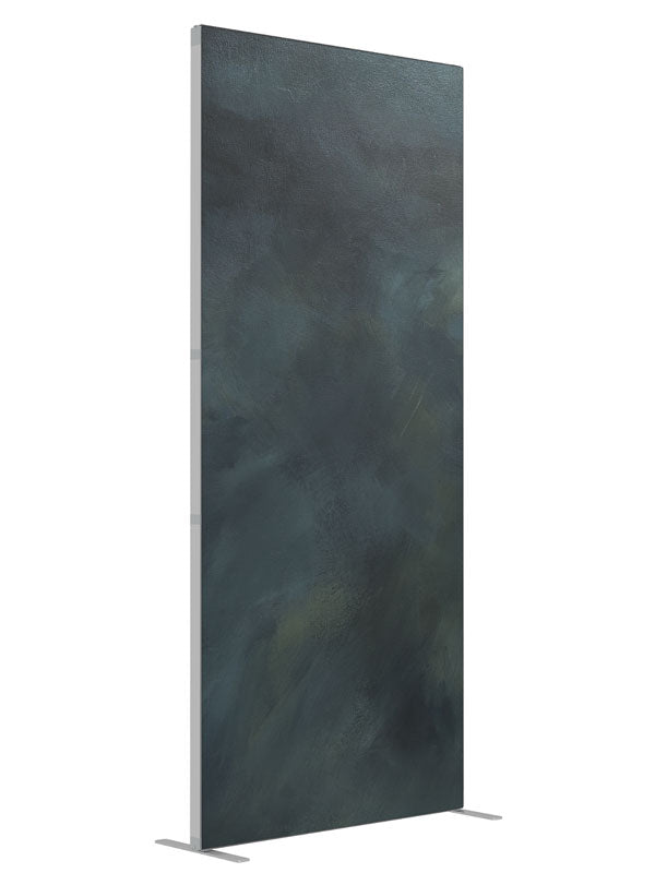 Abstract Storm shown at an angled view, photography backdrop panel for Denny StudioEdge silicone edge frame, 3 ft