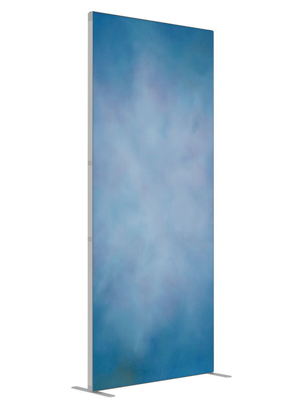 Aegean shown at an angled view, photography backdrop panel for Denny StudioEdge silicone edge frame, 3 ft