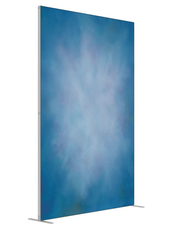 Aegean shown at an angled view, photography backdrop panel for Denny StudioEdge silicone edge frame, 5 ft