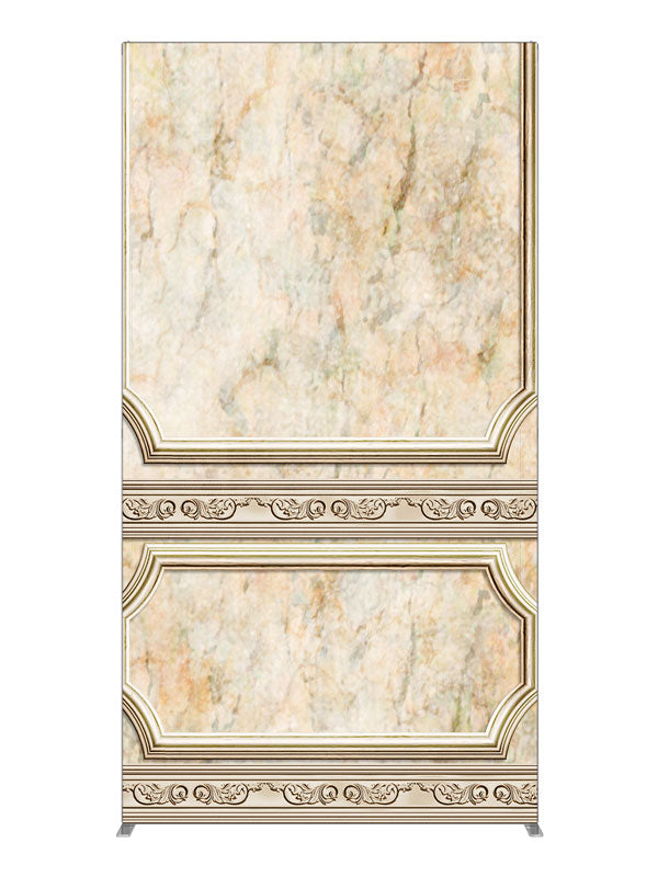 Affluent Marble Panel, photography backdrop panel for Denny StudioEdge silicone edge frame, 4 ft