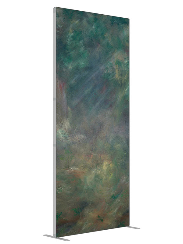 Amazon shown at an angled view, photography backdrop panel for Denny StudioEdge silicone edge frame, 3 ft