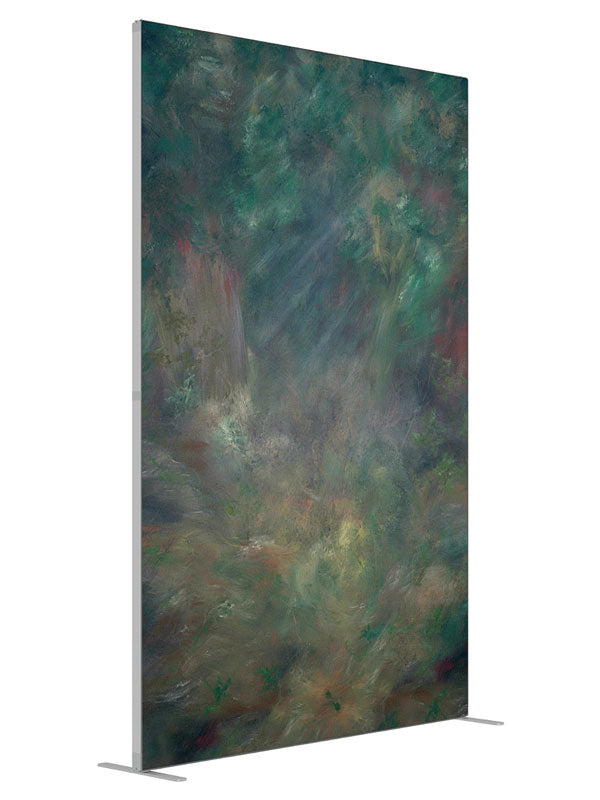 Amazon shown at an angled view, photography backdrop panel for Denny StudioEdge silicone edge frame, 5 ft