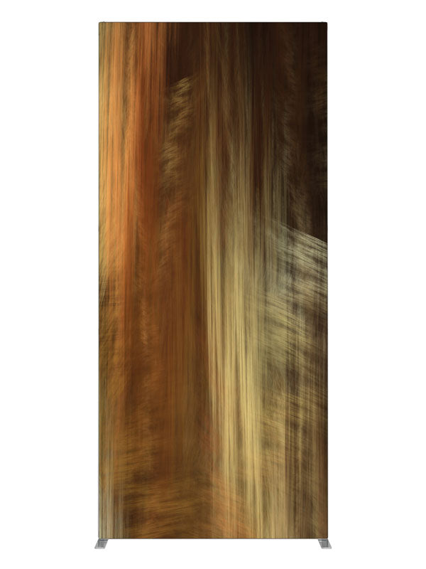 Amber brown vertical wood, photography backdrop panel for Denny StudioEdge silicone edge frame, 3 ft