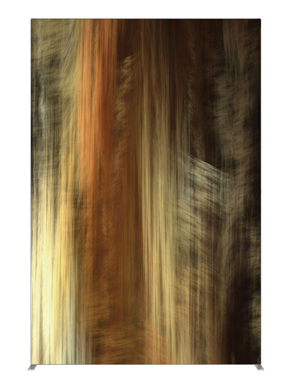 Amber brown vertical wood, photography backdrop panel for Denny StudioEdge silicone edge frame, 5 ft