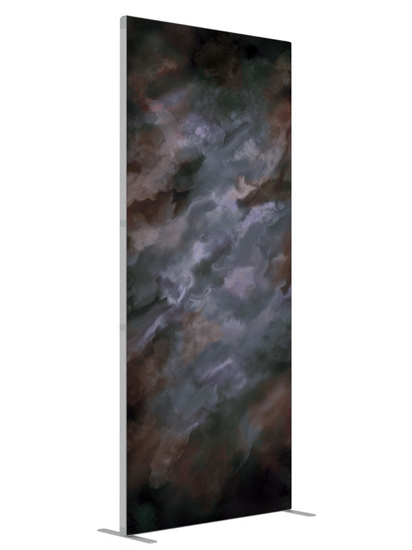 Amber Nights shown at an angled view, photography backdrop panel for Denny StudioEdge silicone edge frame, 3 ft