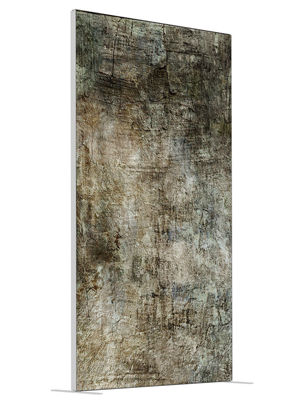 Ancient Texture shown at an angled view, photography backdrop panel for Denny StudioEdge silicone edge frame, 4 ft
