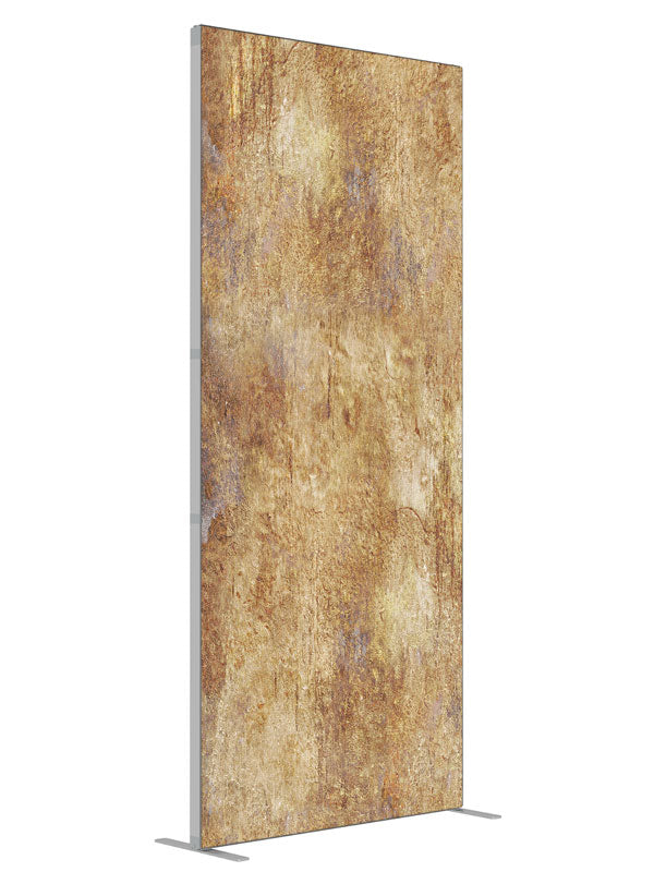 Ancient Wall shown at an angled view, photography backdrop panel for Denny StudioEdge silicone edge frame, 3 ft