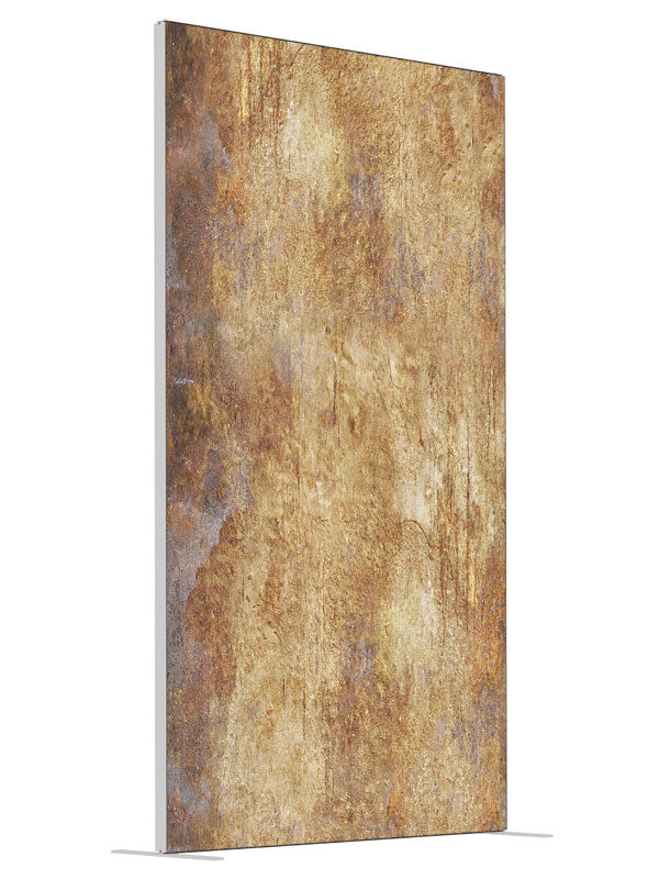 Ancient Wall shown at an angled view, photography backdrop panel for Denny StudioEdge silicone edge frame, 4 ft