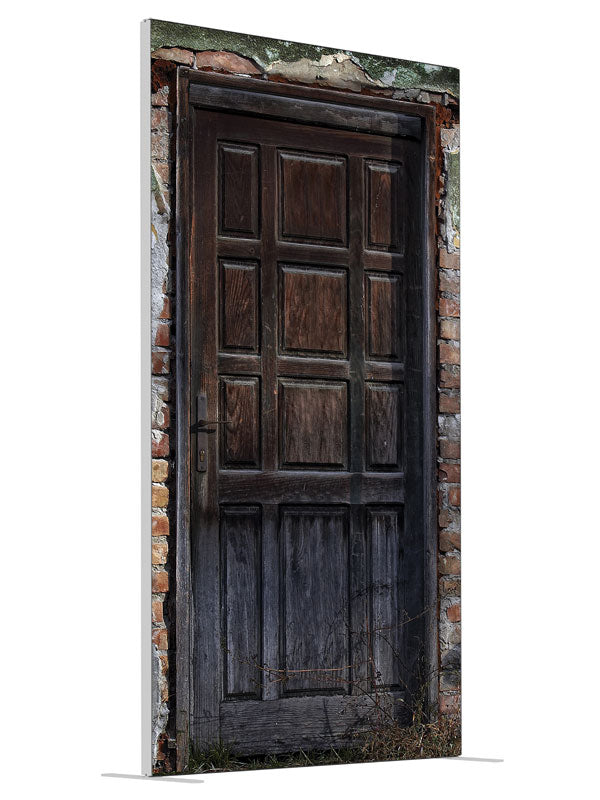 Antique Alley shown at an angled view, photography backdrop panel for Denny StudioEdge silicone edge frame, 4 ft