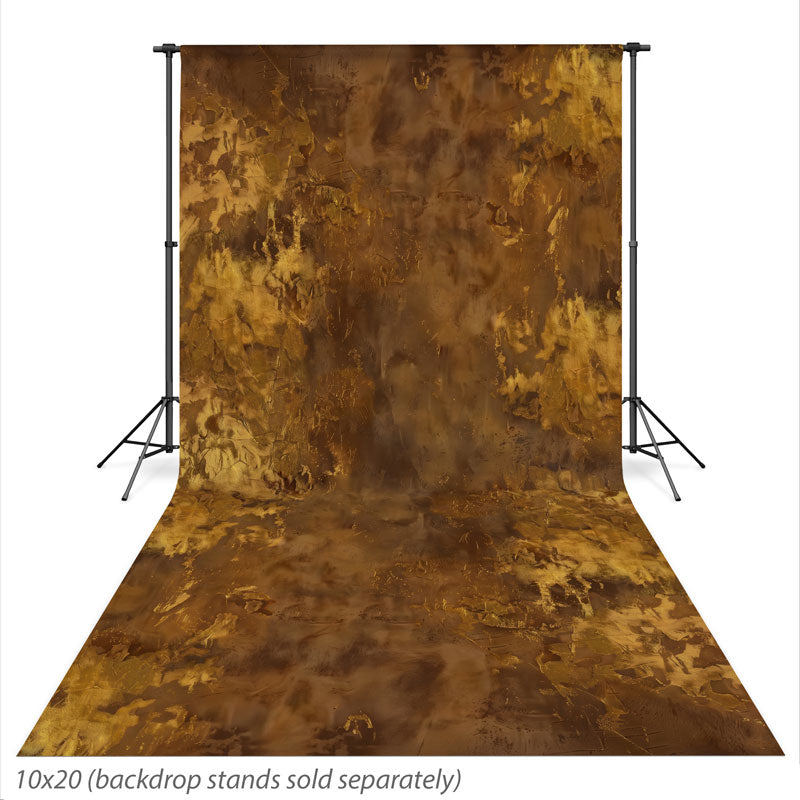 Bronze Patina Antique Bronze mottled texture photography backdrop shown at the full 10x20 size CP-8985