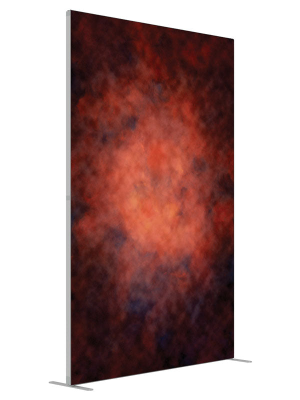 Apothic Red shown at an angled view, photography backdrop panel for Denny StudioEdge silicone edge frame, 5 ft
