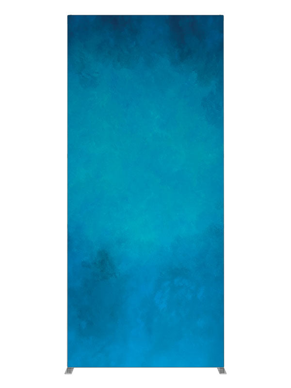 Aquarium Blue, photography backdrop panel for Denny StudioEdge silicone edge frame, 3 ft