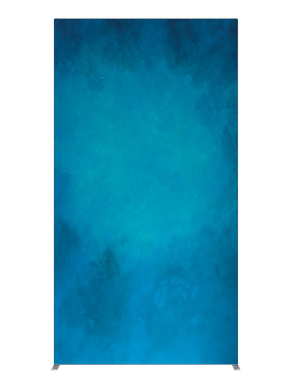 Aquarium Blue, photography backdrop panel for Denny StudioEdge silicone edge frame, 4 ft