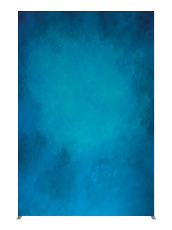 Aquarium Blue, photography backdrop panel for Denny StudioEdge silicone edge frame, 5 ft
