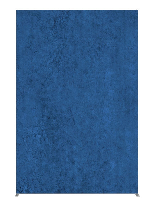 Aquarius Deep Blue, photography backdrop panel for Denny StudioEdge silicone edge frame, 5 ft