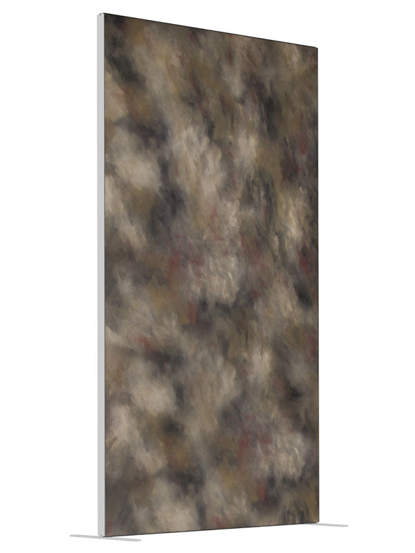 Aspen shown at an angled view, photography backdrop panel for Denny StudioEdge silicone edge frame, 4 ft