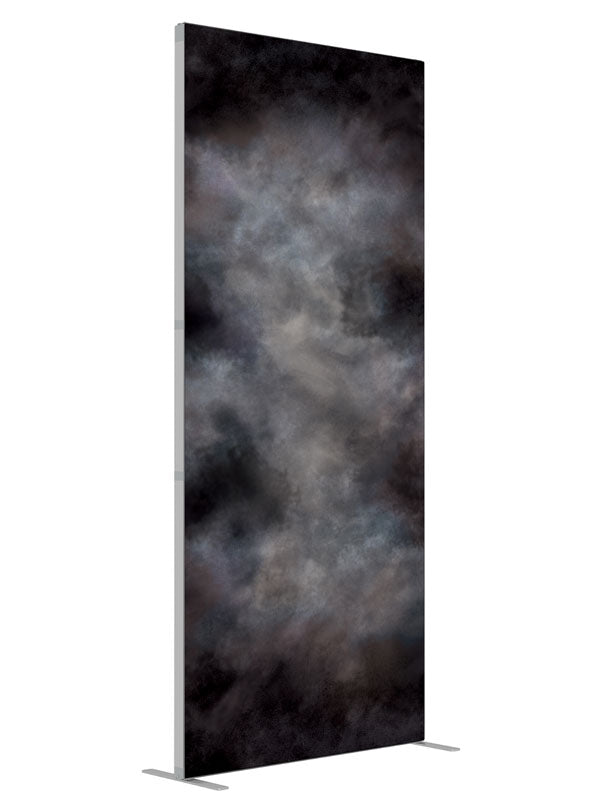 Assurance shown at an angled view, photography backdrop panel for Denny StudioEdge silicone edge frame, 3 ft