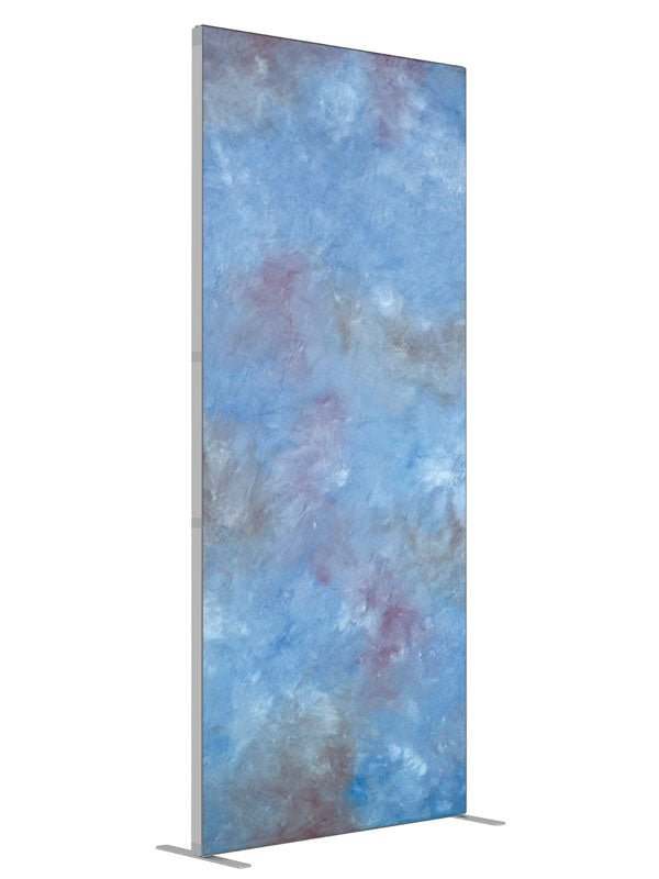 Autumn Breeze shown at an angled view, photography backdrop panel for Denny StudioEdge silicone edge frame, 3 ft