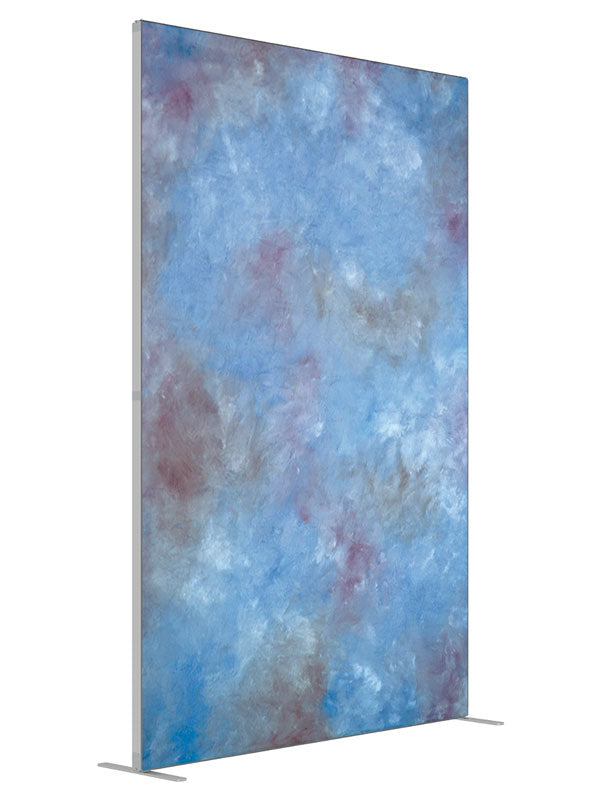 Autumn Breeze shown at an angled view, photography backdrop panel for Denny StudioEdge silicone edge frame, 5 ft