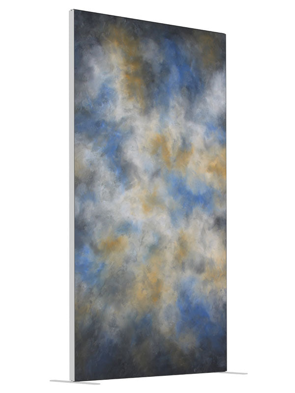 Bailey shown at an angled view, photography backdrop panel for Denny StudioEdge silicone edge frame, 4 ft