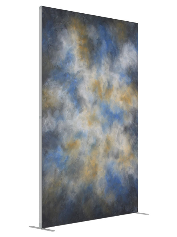 Bailey shown at an angled view, photography backdrop panel for Denny StudioEdge silicone edge frame, 5 ft