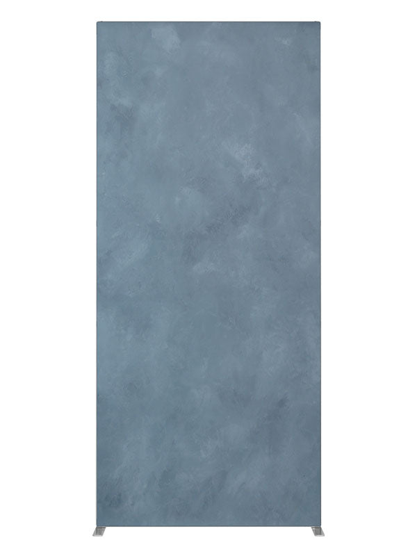 Bali Hai and Shuttle Grey Blue, photography backdrop panel for Denny StudioEdge silicone edge frame, 3 ft