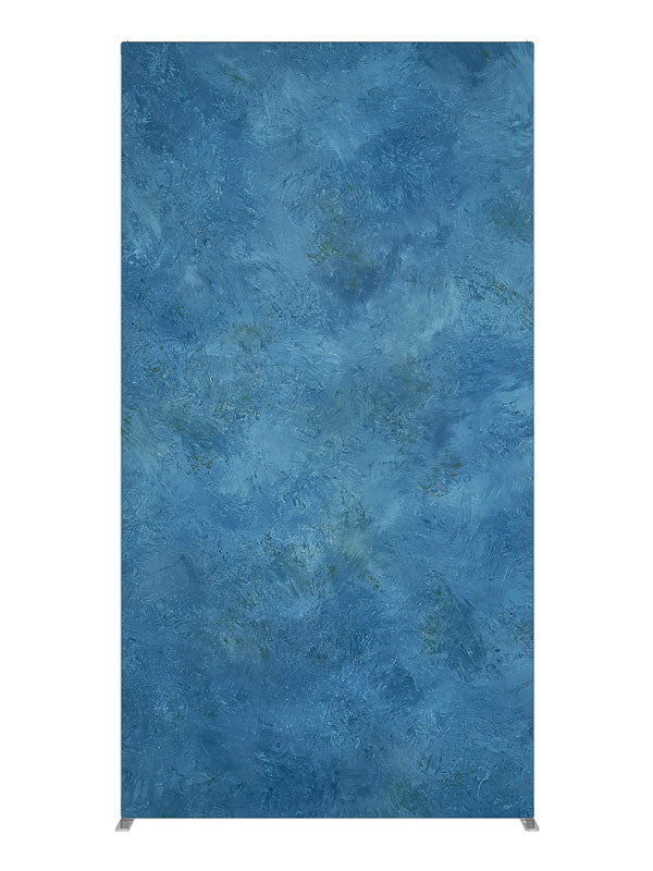Bandana Blue, photography backdrop panel for Denny StudioEdge silicone edge frame, 4 ft
