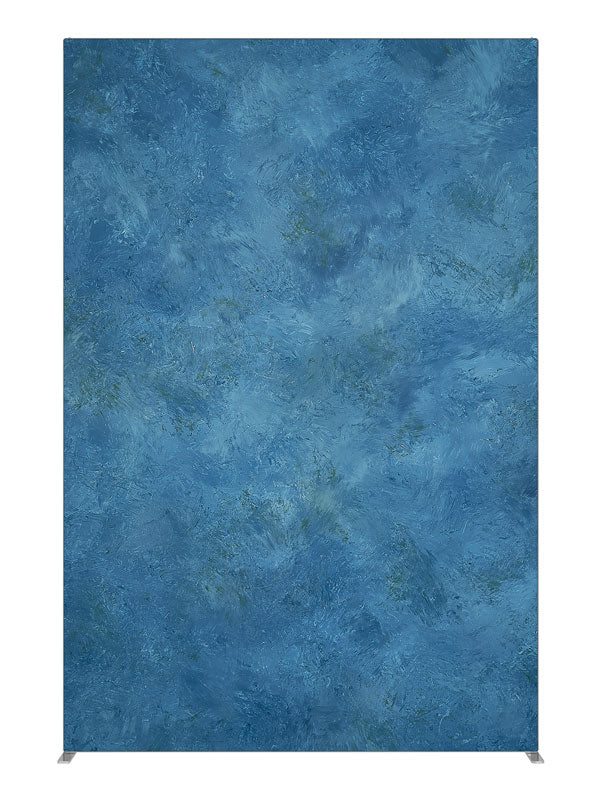 Bandana Blue, photography backdrop panel for Denny StudioEdge silicone edge frame, 5 ft
