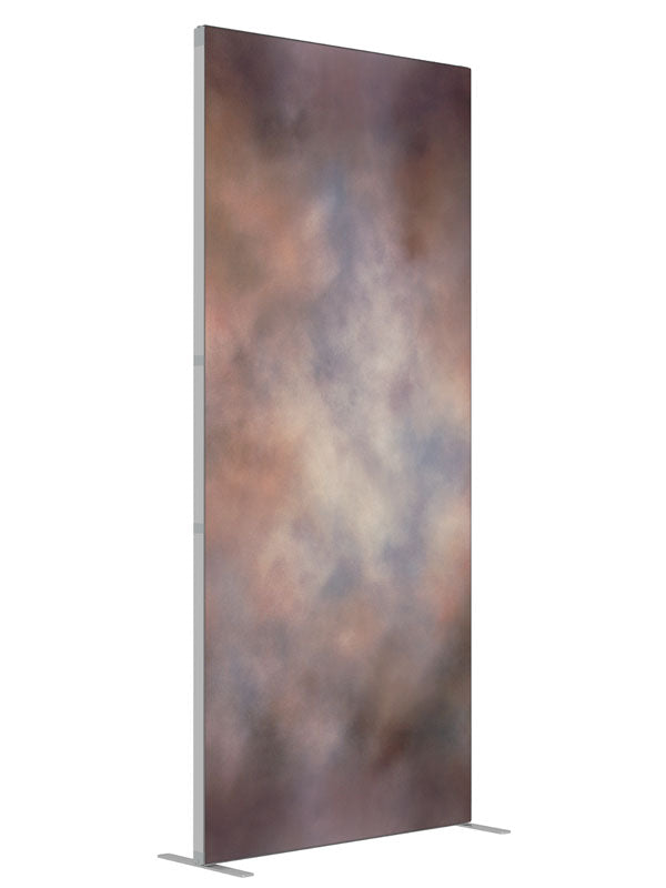 Barcelona shown at an angled view, photography backdrop panel for Denny StudioEdge silicone edge frame, 3 ft