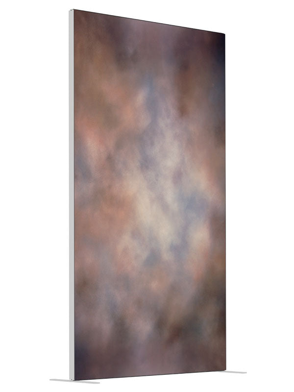 Barcelona shown at an angled view, photography backdrop panel for Denny StudioEdge silicone edge frame, 4 ft