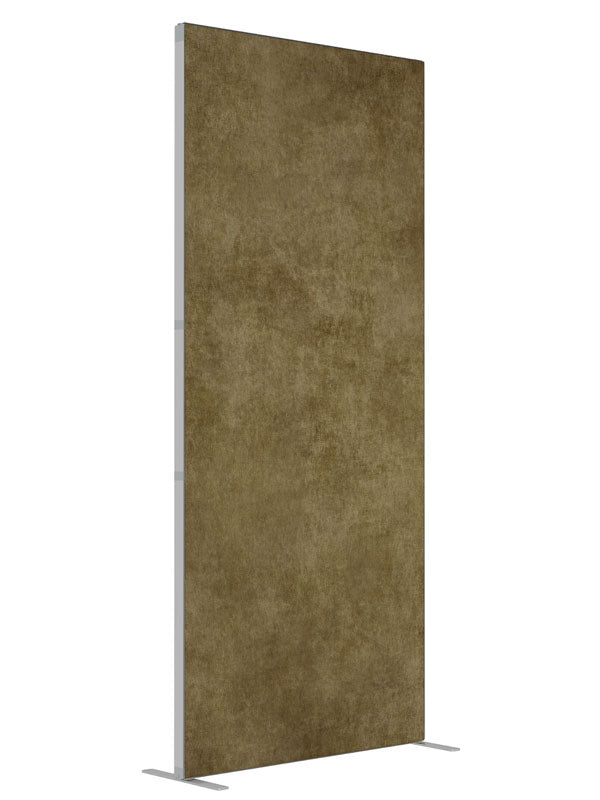 Barista Brown shown at an angled view, photography backdrop panel for Denny StudioEdge silicone edge frame, 3 ft