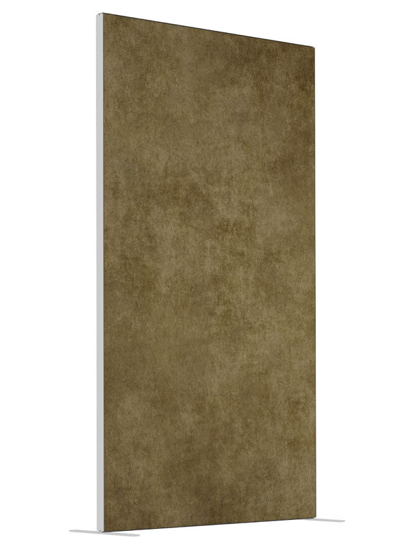 Barista Brown shown at an angled view, photography backdrop panel for Denny StudioEdge silicone edge frame, 4 ft