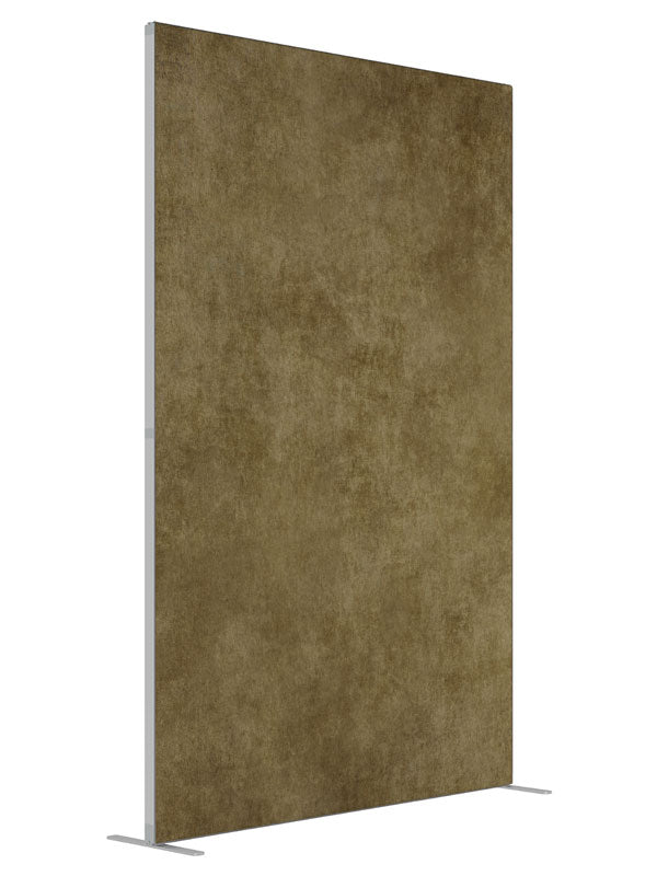 Barista Brown shown at an angled view, photography backdrop panel for Denny StudioEdge silicone edge frame, 5 ft