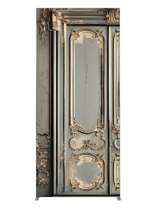 Baroque Door, photography backdrop panel for Denny StudioEdge silicone edge frame, 3 ft