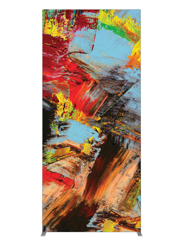 Befuddled Bold Abstract, photography backdrop panel for Denny StudioEdge silicone edge frame, 3 ft