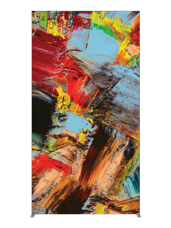 Befuddled Bold Abstract, photography backdrop panel for Denny StudioEdge silicone edge frame, 4 ft