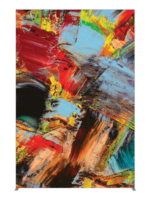 Befuddled Bold Abstract, photography backdrop panel for Denny StudioEdge silicone edge frame, 5 ft
