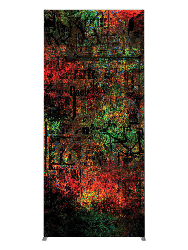 Billboard Grunge Abstract, photography backdrop panel for Denny StudioEdge silicone edge frame, 3 ft