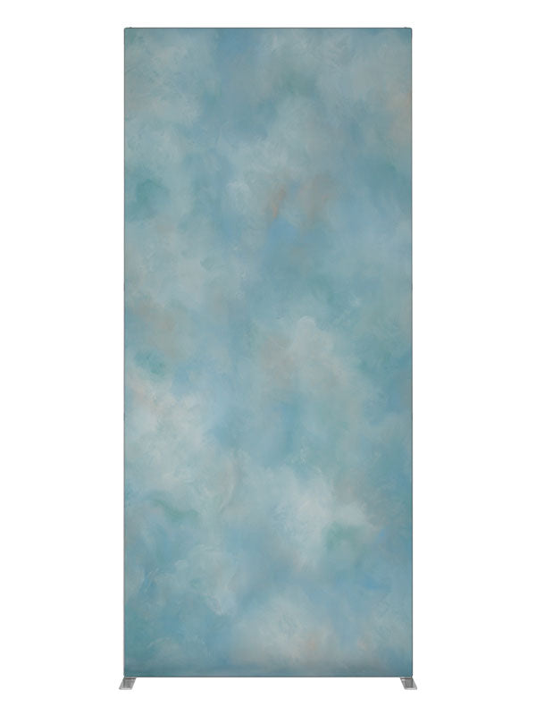 Blue Assurance, photography backdrop panel for Denny StudioEdge silicone edge frame, 3 ft