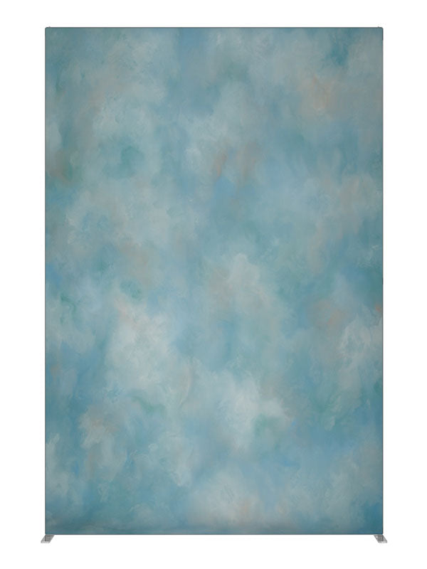 Blue Assurance, photography backdrop panel for Denny StudioEdge silicone edge frame, 5 ft
