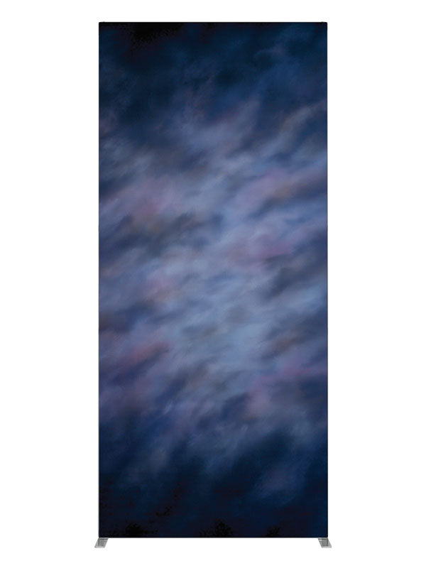 Blue Atlas, photography backdrop panel for Denny StudioEdge silicone edge frame, 3 ft