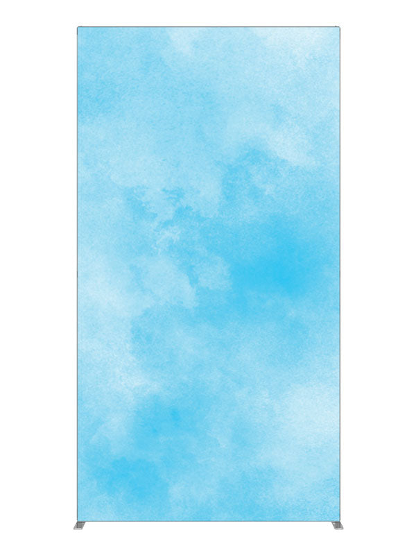 Blue Breeze, photography backdrop panel for Denny StudioEdge silicone edge frame, 4 ft