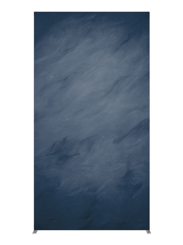 Blue Chambray, photography backdrop panel for Denny StudioEdge silicone edge frame, 4 ft