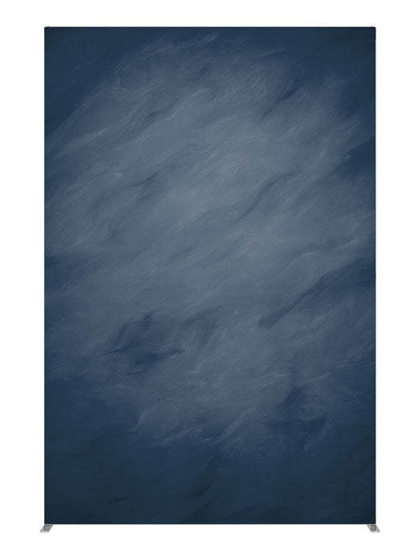 Blue Chambray, photography backdrop panel for Denny StudioEdge silicone edge frame, 5 ft