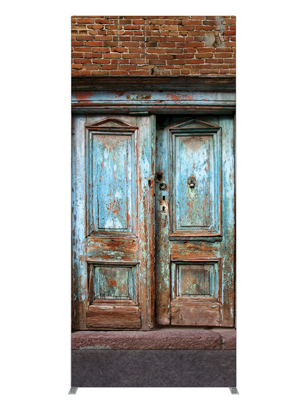 Blue Desire Street, photography backdrop panel for Denny StudioEdge silicone edge frame, 3 ft